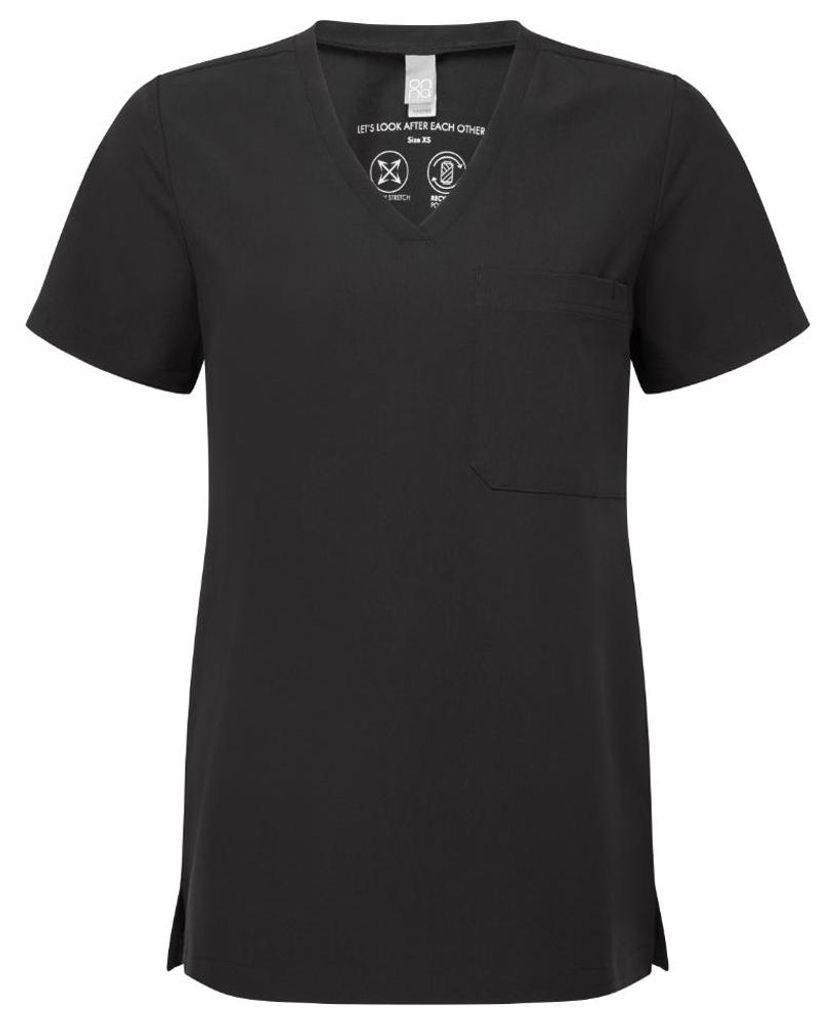 Onna - "Limitless" Tunika für Damen LT6298 (S) (Exakt Schwarz)