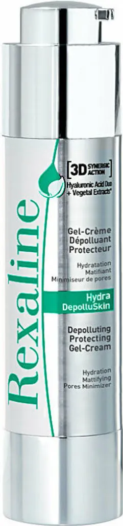 Rexaline 3D Hydra DepolluSkin Gel-Crème Protecteur Anti-Pollution 50ml