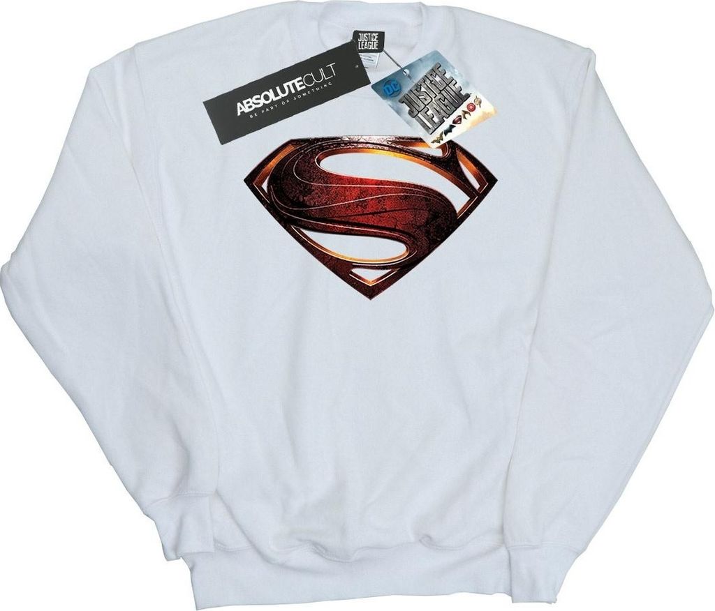DC Comics - "Justice League" Sweatshirt für Jungen BI21145 (116) (Weiß)