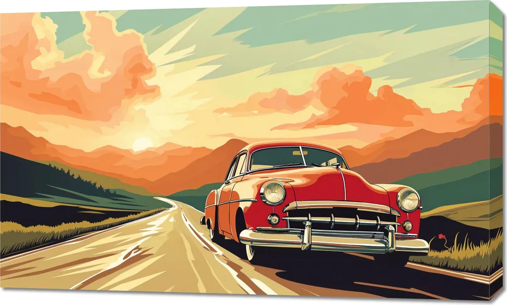 Grand Tableau 100x60 cm L'aventure vous attend avec Finition Premium