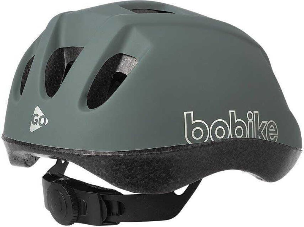 Bobike Kinder Fahrradhelm 48-52 Cm – Mit Easy-Lock Verschluss, 10 Belüftungsöffnungen, Grau