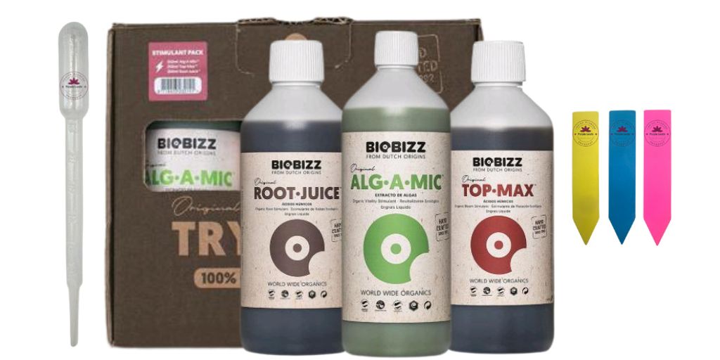 BioBizzDünger Set – Stimulator Try Pack (3-teilig, je 250 Produktbild 1
