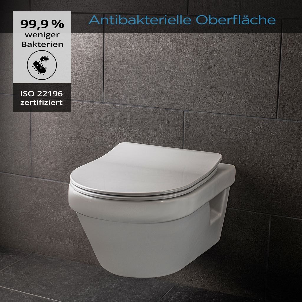 Dombach® Premium Toilettendeckel mit Absenkautomatik Produktbild 3