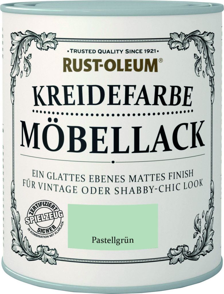 Rust-Oleum Kreidefarbe Möbellack 750 ml pastellgrün