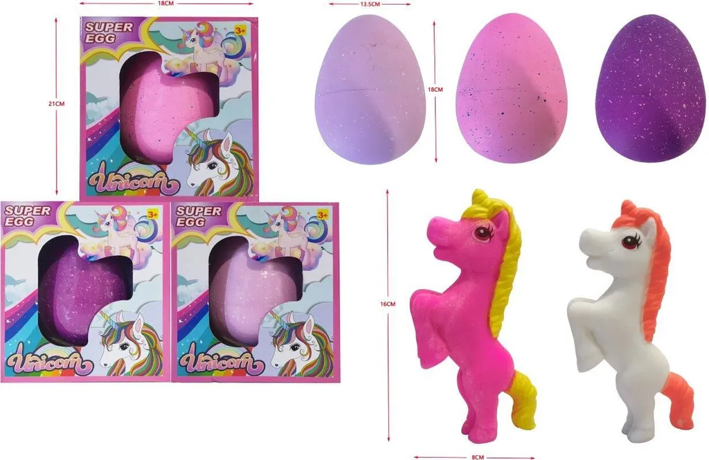 Œuf de Licorne Géant à faire éclore pour enfant - Kit Magique 20cm XL