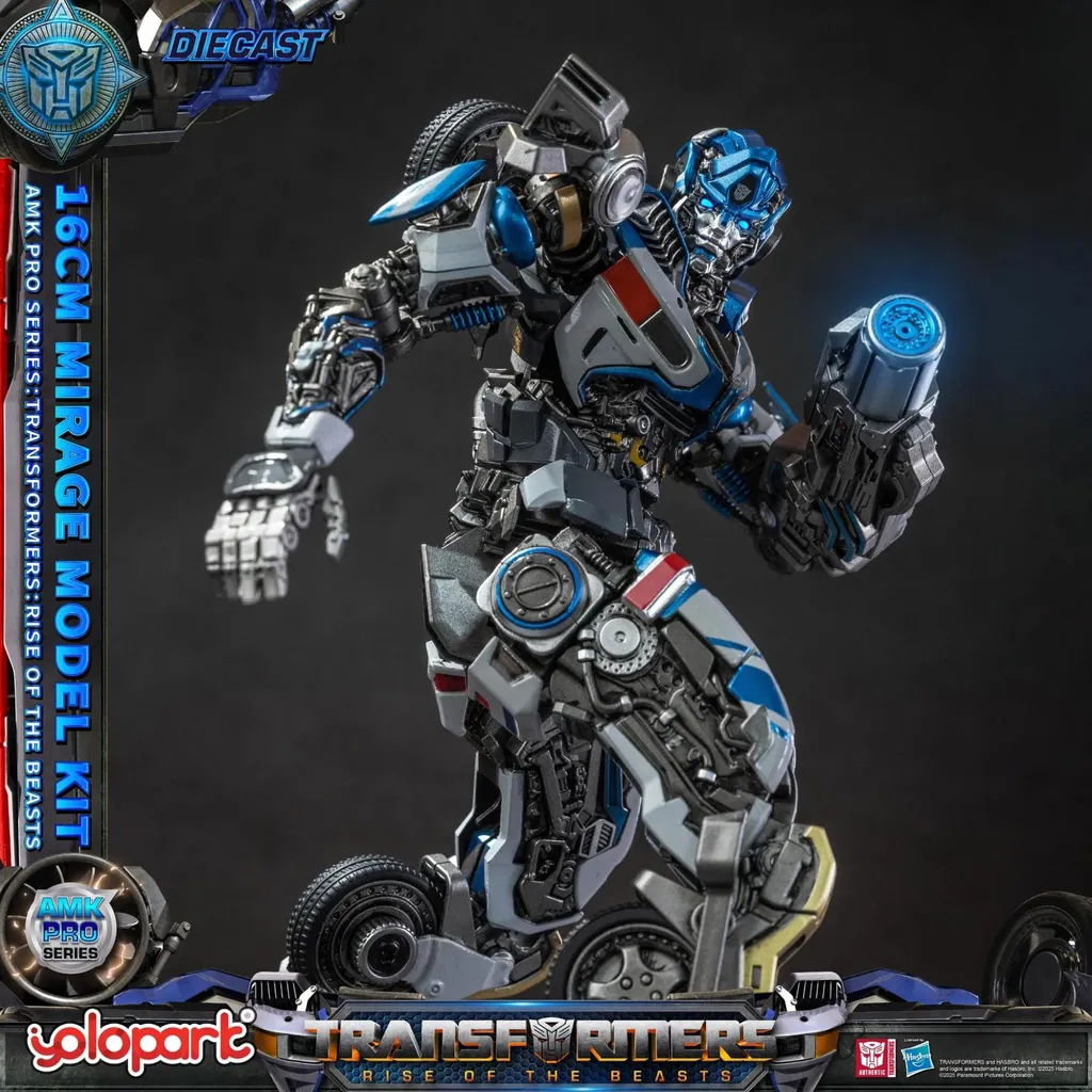 Figurine Mirage Transformers ultra-articulée 16 cm sans montage dur