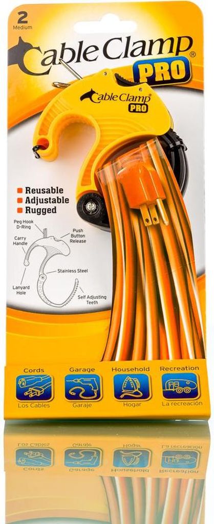 Morsetto per cavi PRO - blister 2 pezzi M/M nero/giallo Immagine del prodotto 