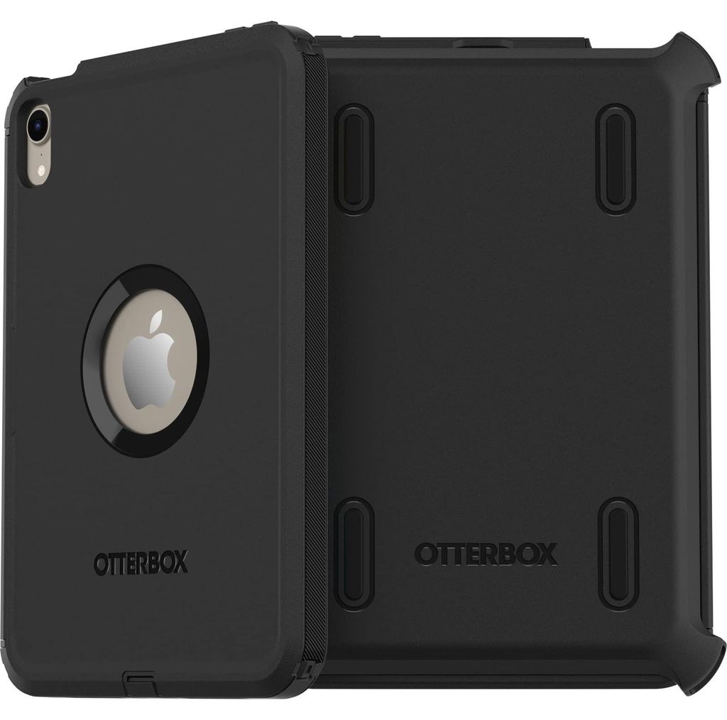 OtterBox Defender Tasche (Halfter) Apple iPad mini (6. Generation) Tablet, Apple Pencil - Schwarz - Sturzsicher, Schmutzabweisend, Abriebfest, Sto...