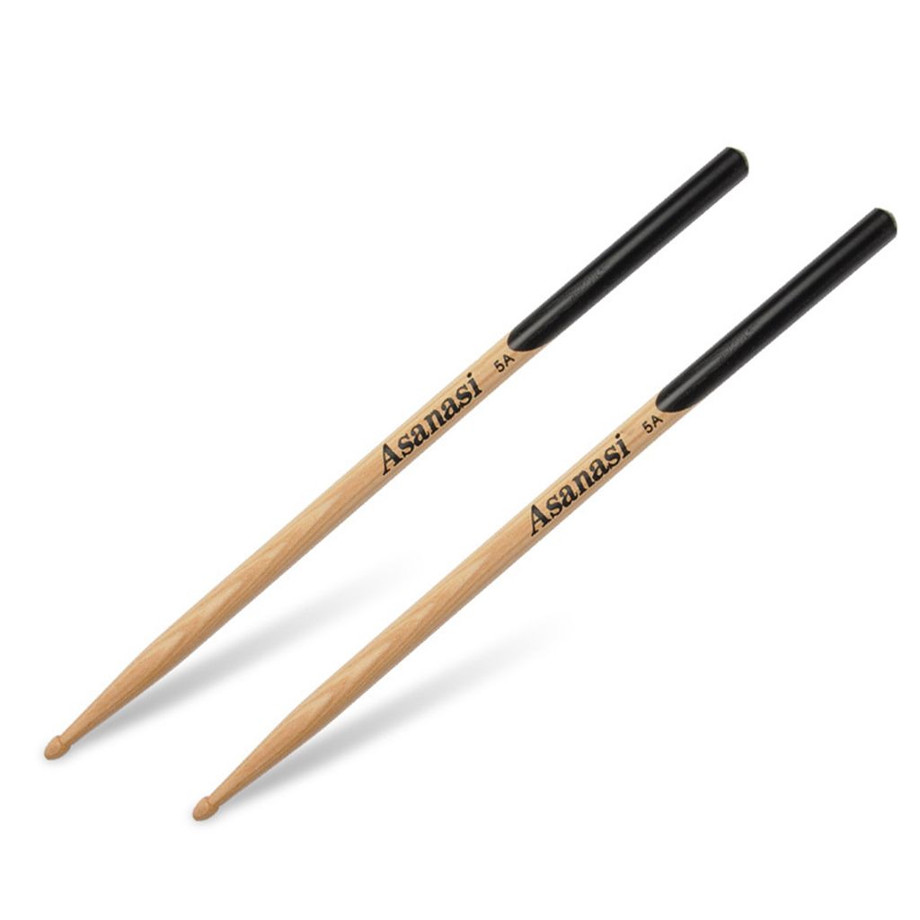 1 Paar Drumsticks, tropfenförmiges Design, rutschfester Griff, glatte Oberfläche, leichte Drumsticks für professionelle Schlagzeuger