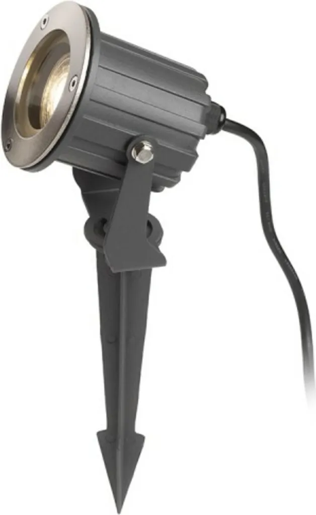 Projecteur Extérieur Orientable Anthracite IP65 pour Ampoule GU10 35W