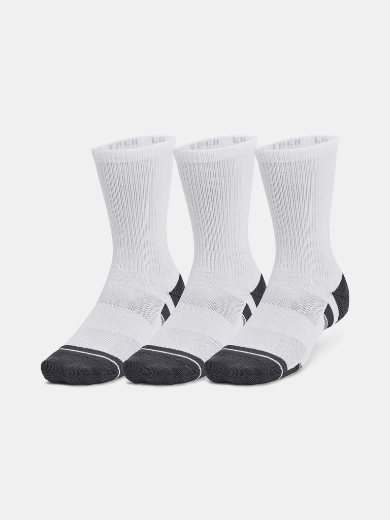 Under Armour Ua Performance Tech 3Pk Crew Socken-Weiß Produktbild 