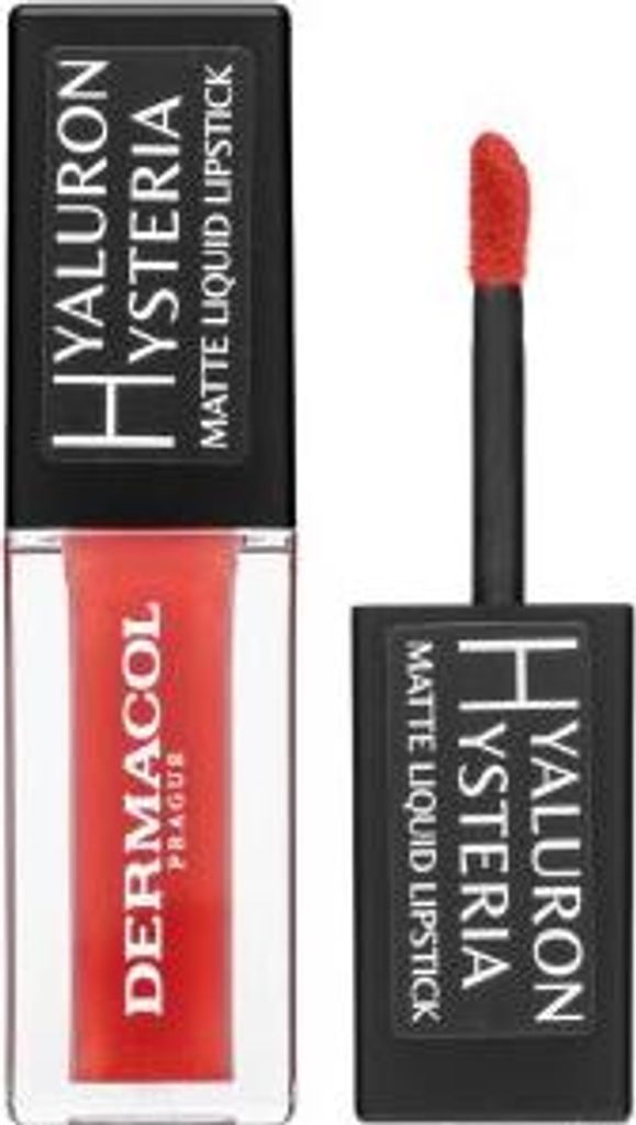 Dermacol Hyaluron Hysteria Matte Liquid Lipstick Flüssig-Lippenstift mit mattierender Wirkung No.12 4,5 ml
