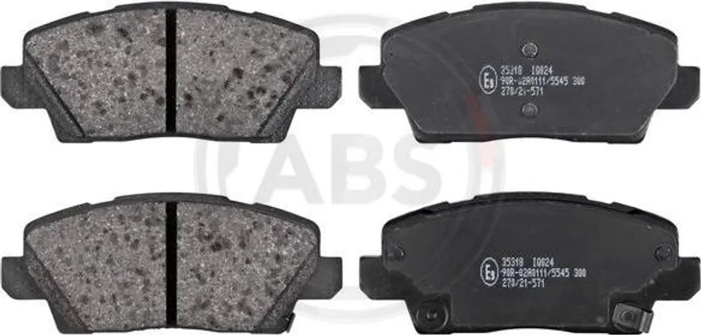Finis les bruits de freinage : Plaquettes A.B.S. 35318 pour 58101G6A00