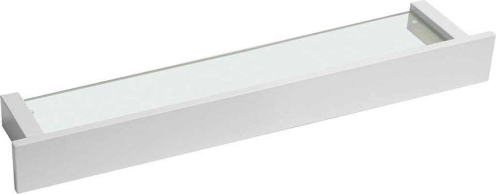 PATRON Glasablage 58cm, weiß