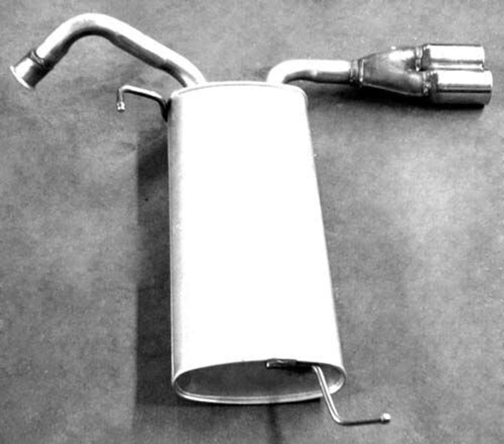 VEGAZ KS-271 Endschalldämpfer für KIA PICANTO (TA) Auspuff