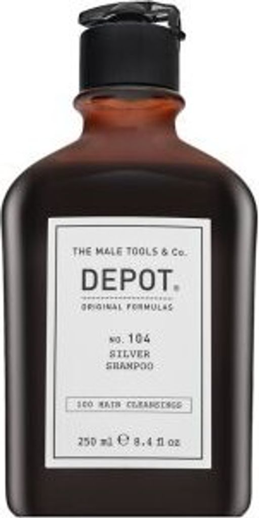 Depot No. 104 Zilveren shampoo, shampoo om gele tinten te Productafbeelding 