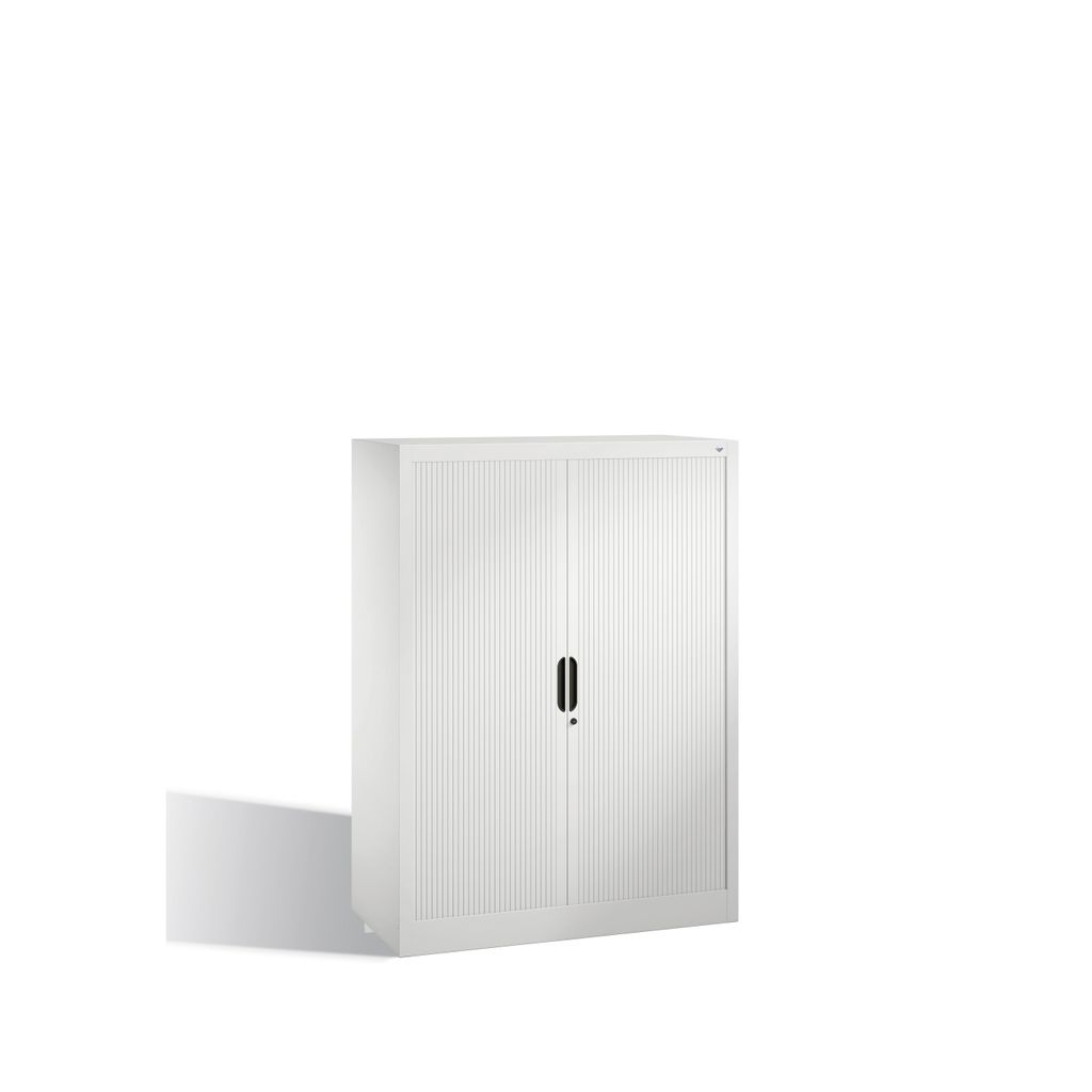 CP Omnispace Rollladenschrank lichtgrau 3 Fachböden 100,0 x 42,0 x 134,5 cm