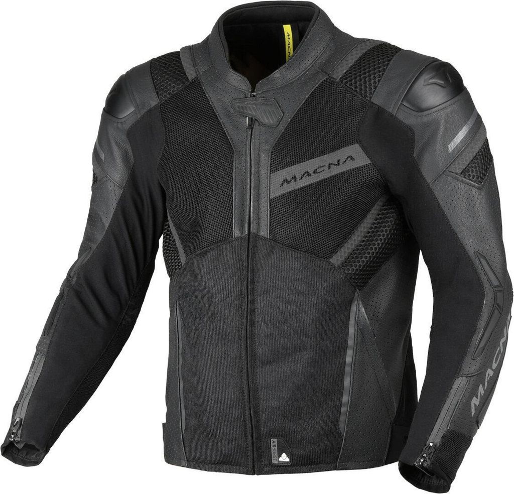 Macna Galvic perforierte Motorrad Leder-/Textiljacke, Produktbild 