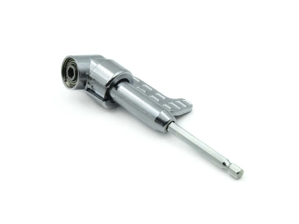 Adaptateur angulaire pour visser dans les coins, perceuse 130mm 1/4"
