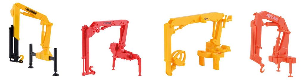 Kibri 15705 - H0 Ladekran, 4 Stück - Neu