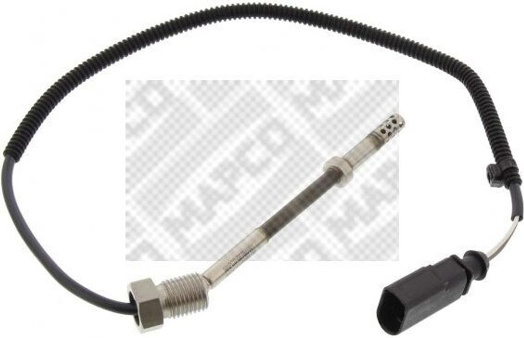 MAPCO 88160 Abgastemperatursensor für VW Transporter V Bus (7HB, 7HJ, 7EB, 7EJ, 7EF, 7EG, 7HF, 7EC) 450mm