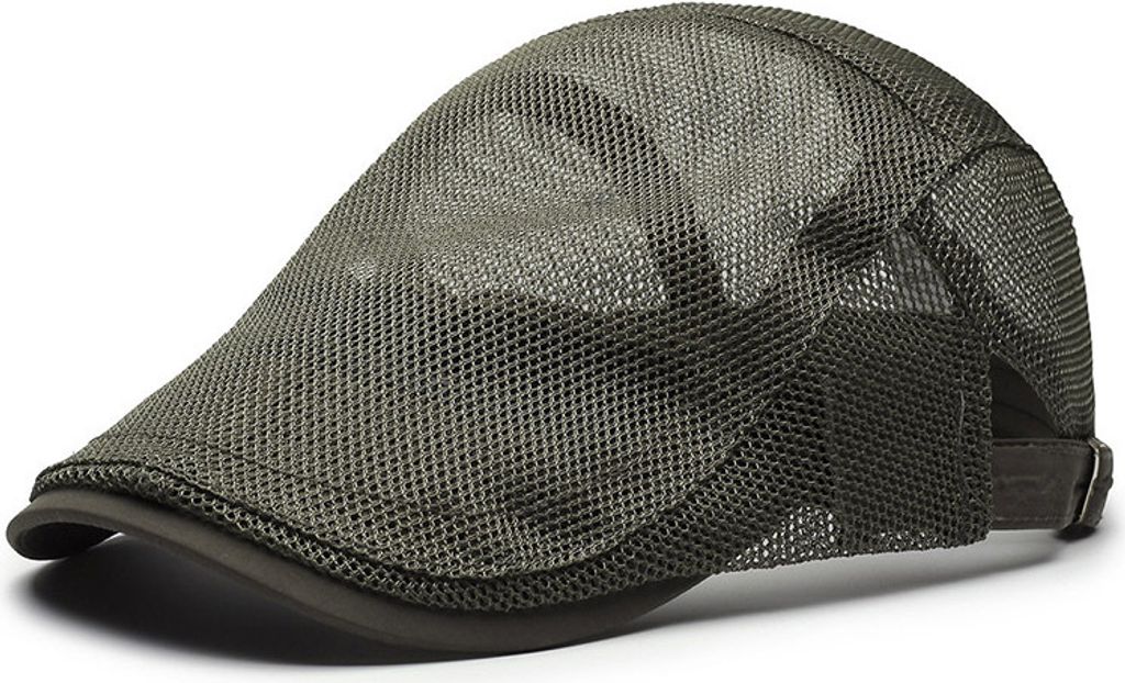 INF Stylische Sommer Mesh Sonnenblende Baseballkappe Grün