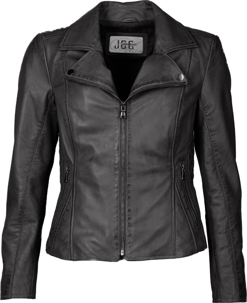 JCC Lederjacke Erijona Damen grey 36