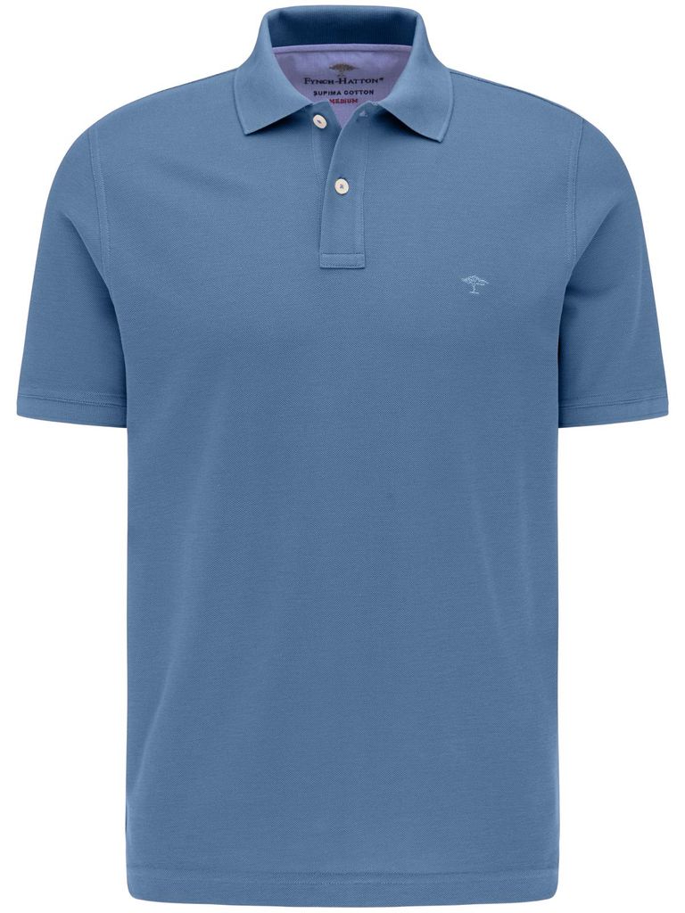 Fynch Hatton - Herren Poloshirt (10001700), Größe:4XL, Fynch Hatton farbe:Pacific (623)