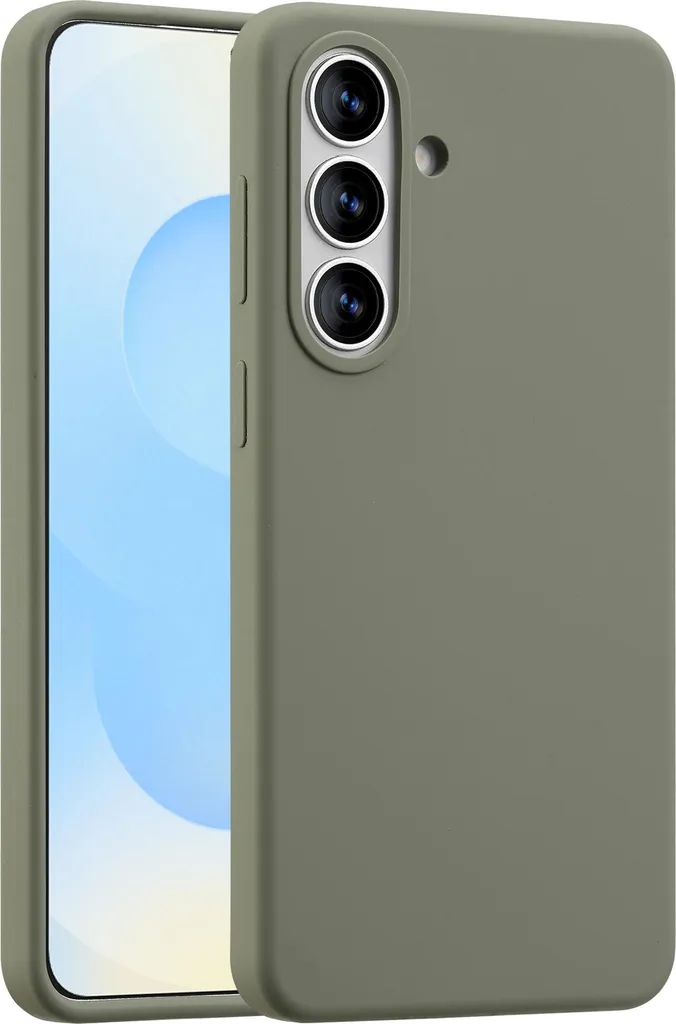 Custodia Samsung S26 Plus Cooper Green Accezz Silicone Soft-Touch