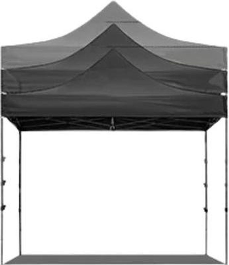 Pop Up Pavillon, wasserdichte Materialien, tragbares Design, 10x10ft schwarz