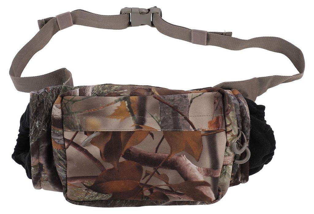 Hand Warming Muff Fanny Pack 2 in 1 Warme Handschuhe Gürteltasche für Outdoor Camping Wandern Angeln
