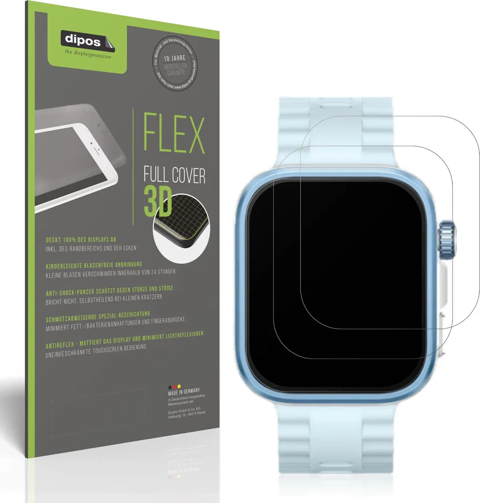 2x Pellicola Opaca Huawei Watch Fit 4 Pro - Protezione Anti-Riflesso