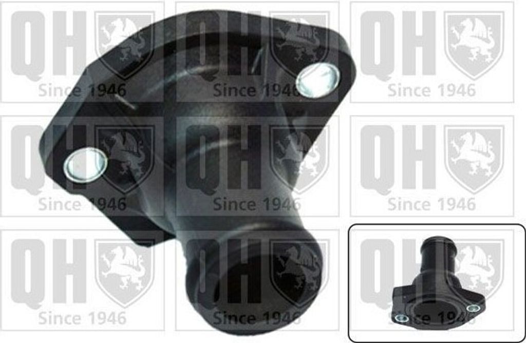 QUINTON HAZELL QTH824CF Kühlmittelflansch für VW GOLF III (1H1) Wasserflansch