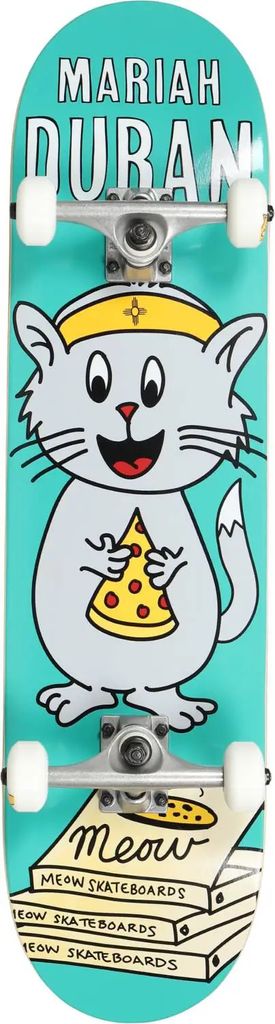 Meow Mariah Duran Whiskers Pro Skateboard 8"