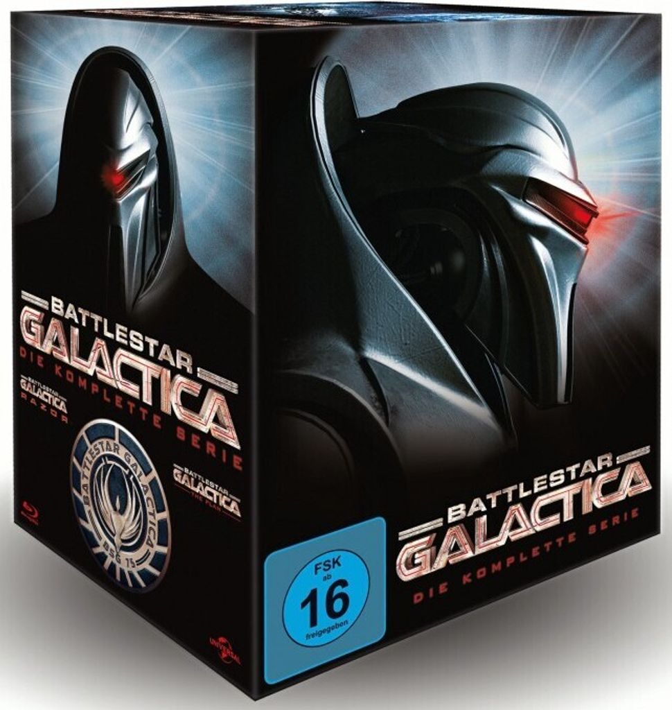 Battlestar Galactica - Die komplette Serie Bluray Box Produktbild 