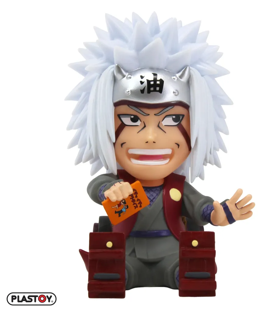 Idée Cadeau Naruto : Tirelire Jiraiya Plastoy 16,5 cm pour Collection