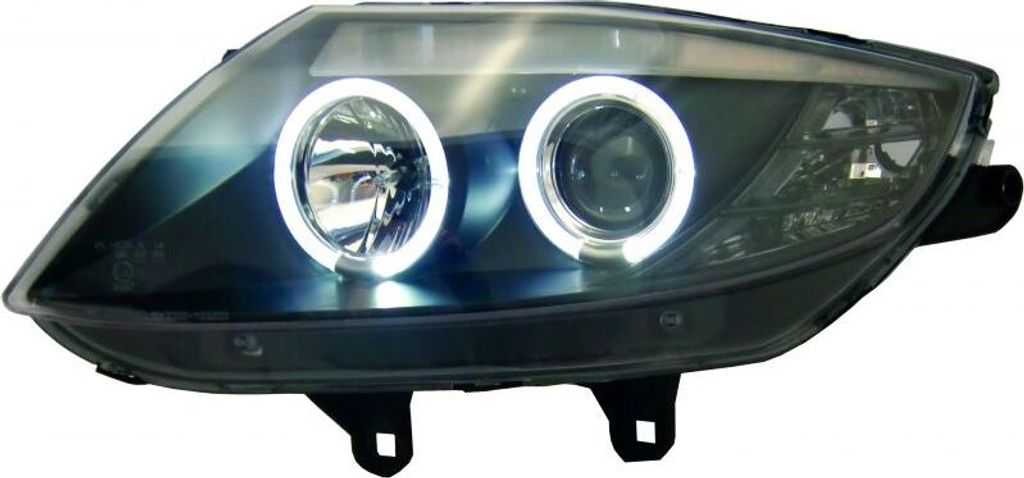 Diederichs Designscheinwerfer-Set Z4, 03-09 Klarglas /Schwarz