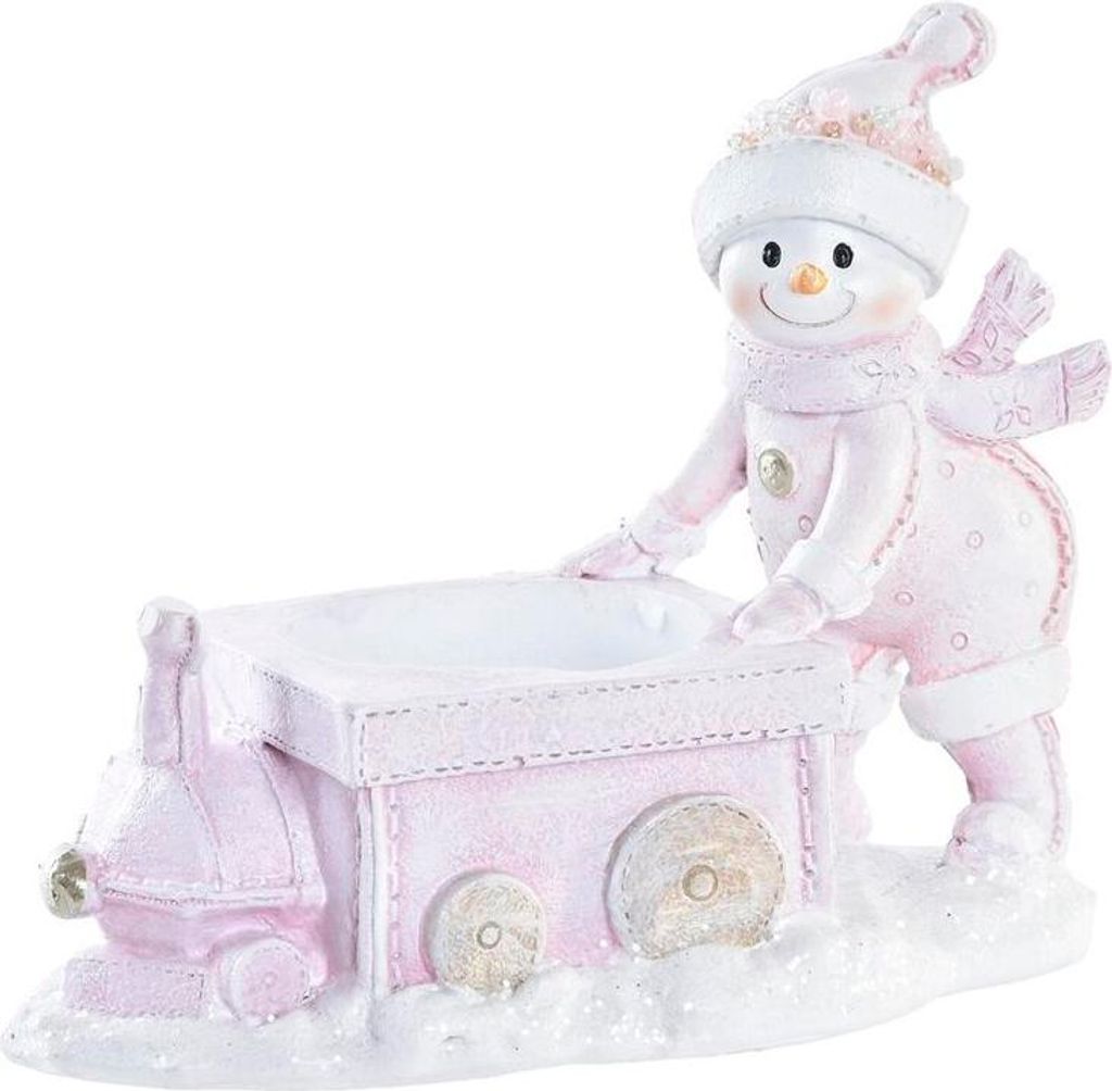 DKD Home Decor Christbaumschmuck aus Harz (12 x 6,5 x 10 cm)