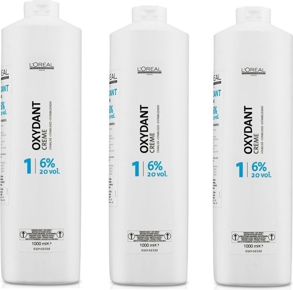 L'Oréal Professionnel Professionnel Oxydant Creme 6% 3x1000ml