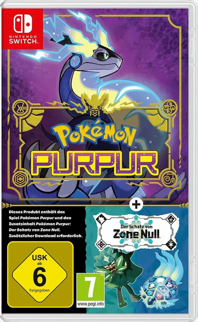 Pokémon Pourpre + Extension Zone Zéro : Le Cadeau Nintendo Switch Idéal