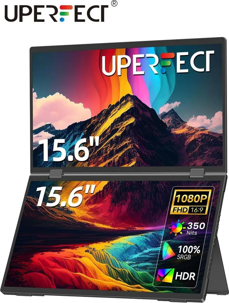 Écran d'ordinateur Full HD 1080p de 60 cm - Moniteur IPS USB-C Pivotant