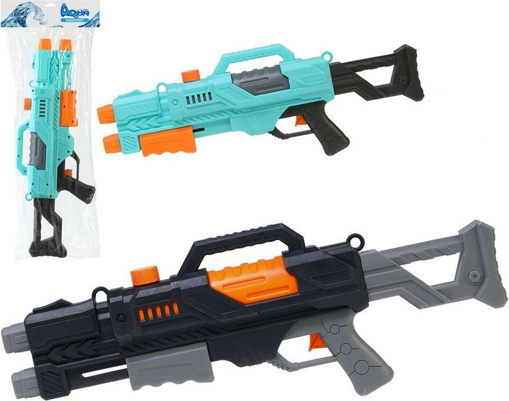 Atosa Wasserpistole 2 Sortiert 59x23 Cm Silber Silber One Size