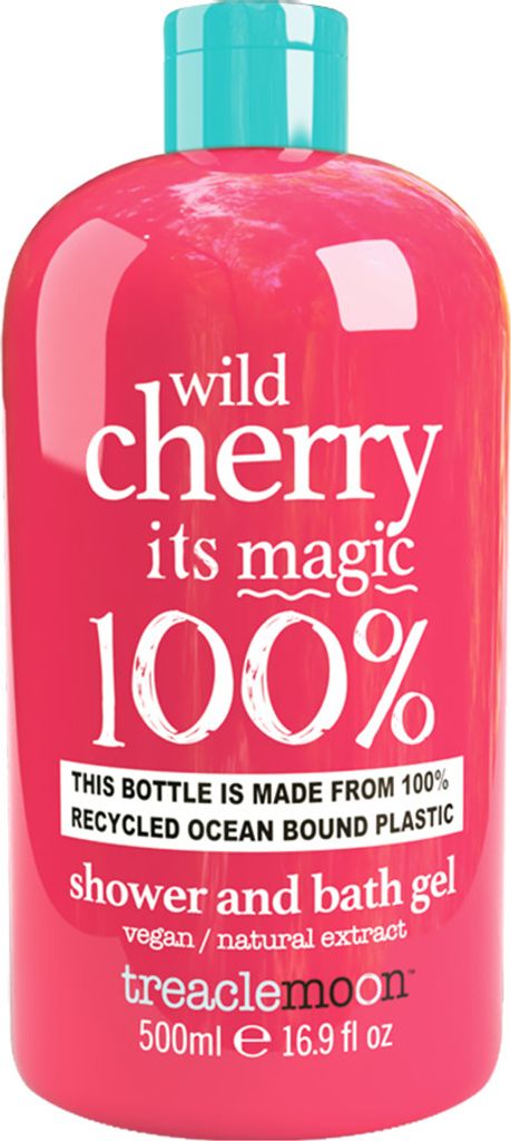 TREACLEMOON Wild Cherry Its Magic Badegel und Schaum 500 ml Produktbild 