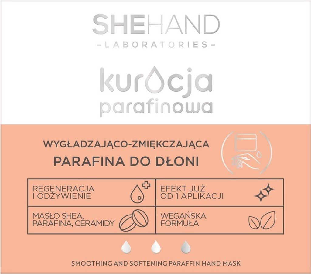Shehand Pflegende Paraffin-Handkur zur Glättung & Produktbild 