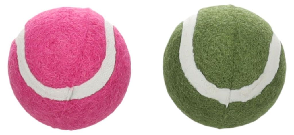 Flamingo Hundespielzeug Smash Tennisball, Maße: Ø 5 cm