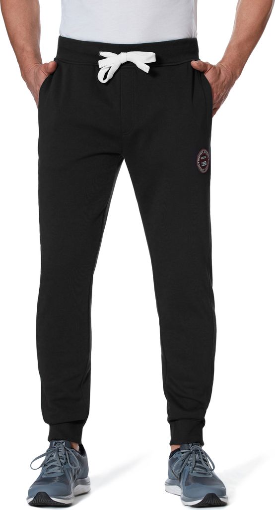 HERO by John Medoox SOFT SWEAT Herren Sporthose Bequemer Oberschenkel XXL black