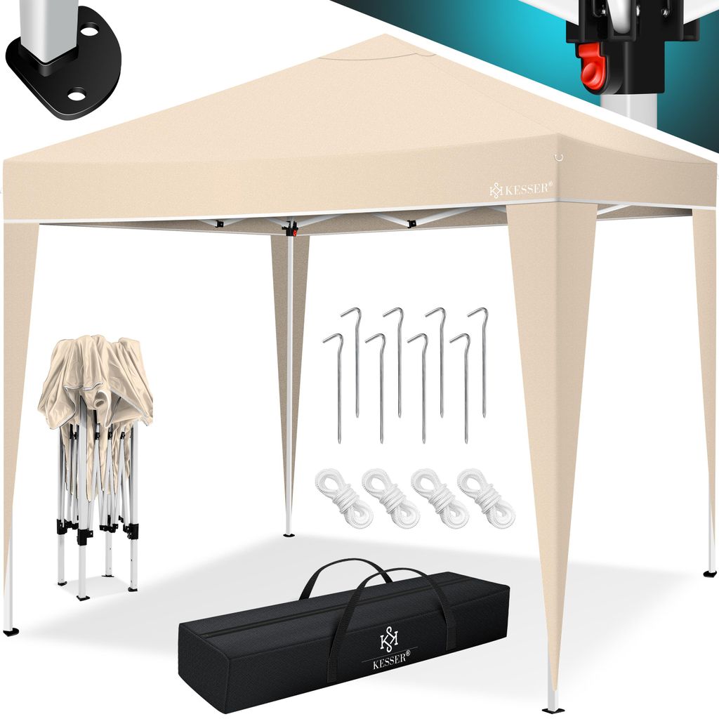 Gazebo KESSER® 3x3 m | impermeabile | borsa per il Immagine del prodotto 