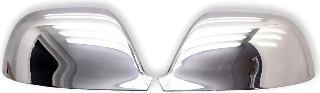 Enjoliveurs de Rétroviseur en Chrome Inox pour VW Touareg I Facelift