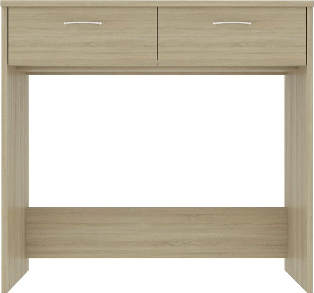 "im Sonderangebot"Schreibtisch/Büro-Möbel - CLORIS - Computertisch moderner - Sonoma-Eiche 80x40x75 cm Holzwerkstoff - NeuMöbel3057647