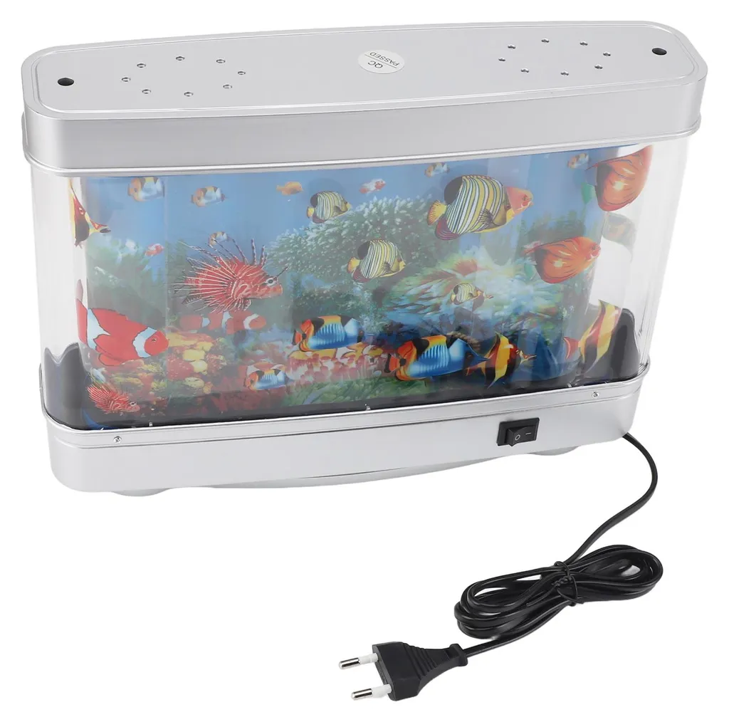 Aquarium artificiel à LED : fini les corvées de nettoyage pour votre déco